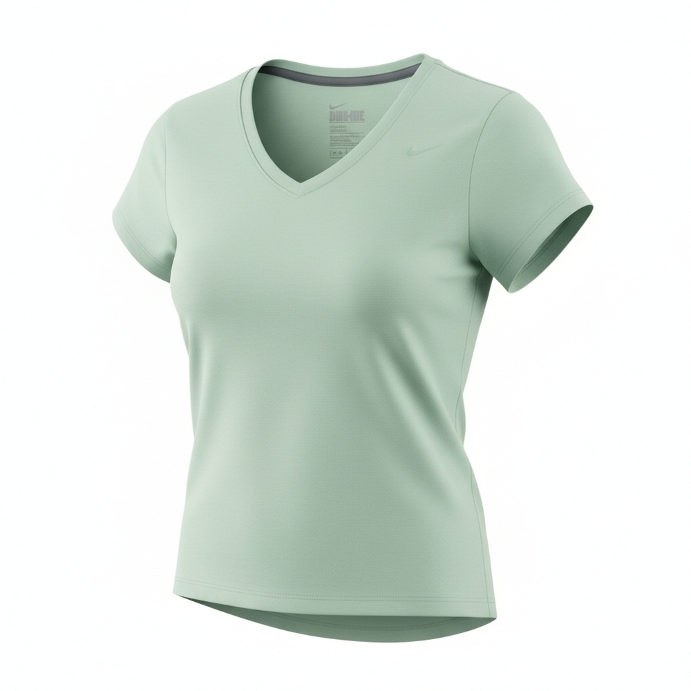 Nike Mint Green Fitted Short Sleeve Tee, Size XS